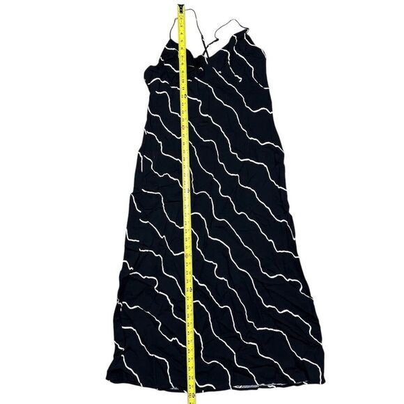NWT Madewell Women's Layton Midi Slip Dress Size 14 Squiggle‎ Print Multicolor - Picture 6 of 11
